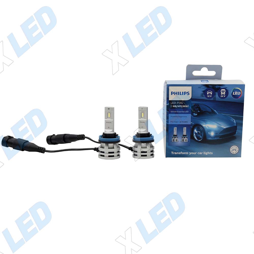 Комплект светодиодных ламп H8/H11/H16 Philips Ultinon Essential LED 6500К