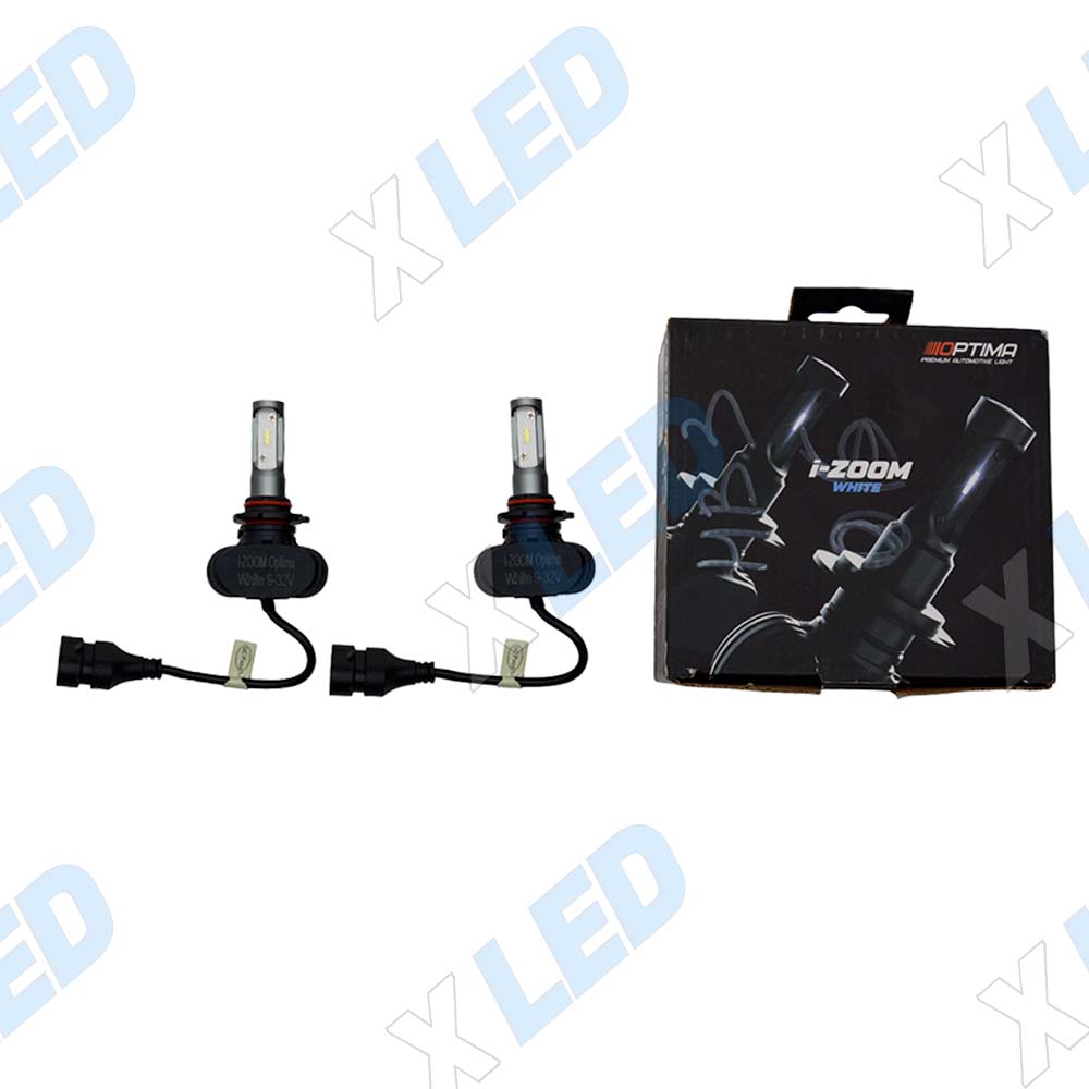 Комплект светодиодных ламп HB3/9005 Optima LED i-Zoom Seoul-CSP White 9-32v