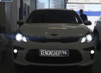 Kia Rio Установка Дхо/Установка линз