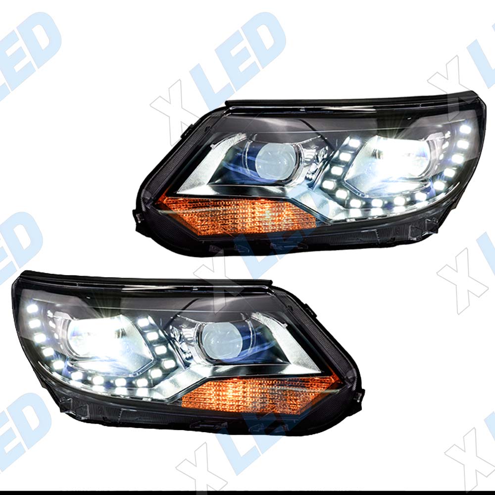 Комплект фар (тюнинг) Volkswagen Tiguan (2012-2015) ксенон Can-bus