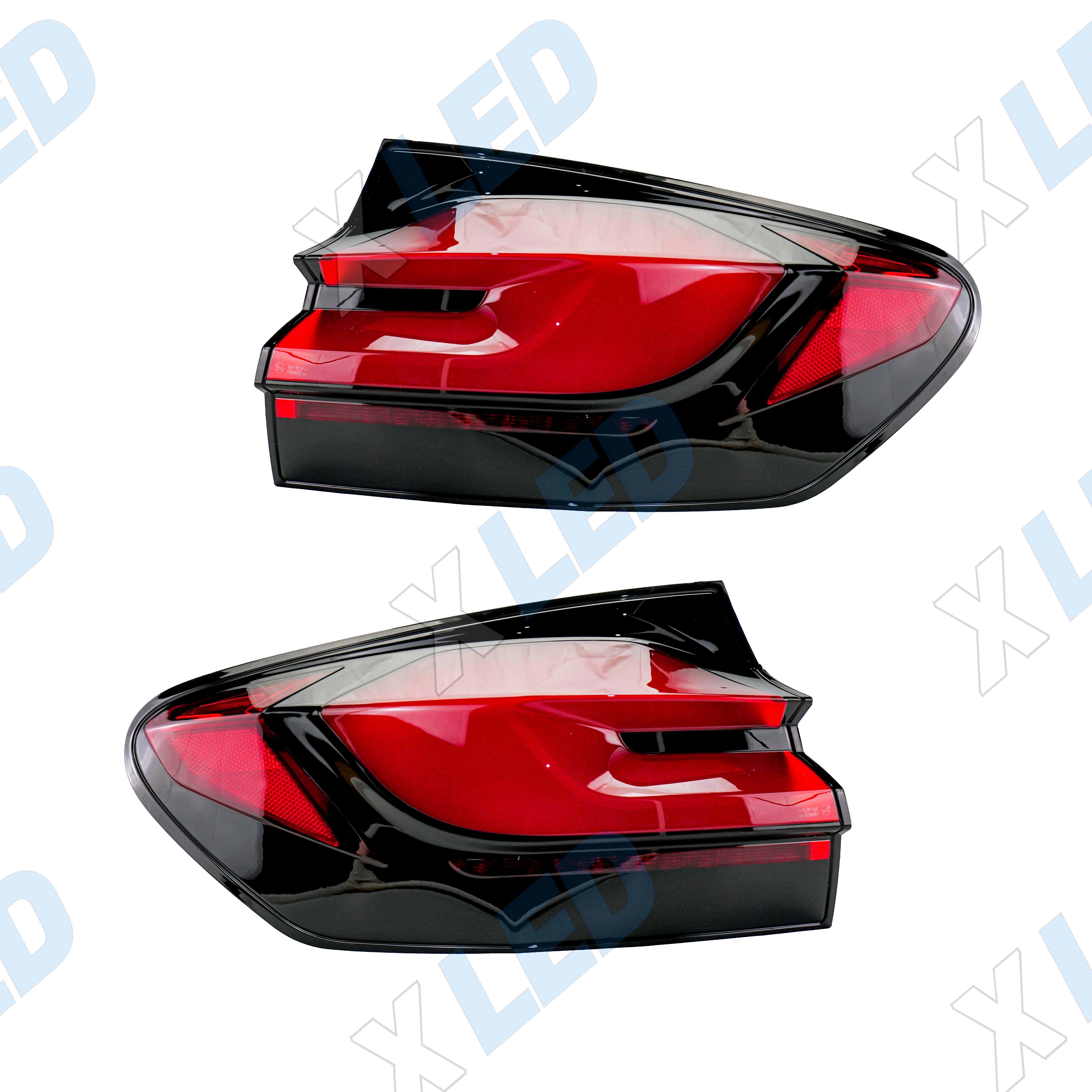 Комплект задних фонарей (тюнинг) BMW 5 F10/F11/F07 VII рест (2013-2017) №2