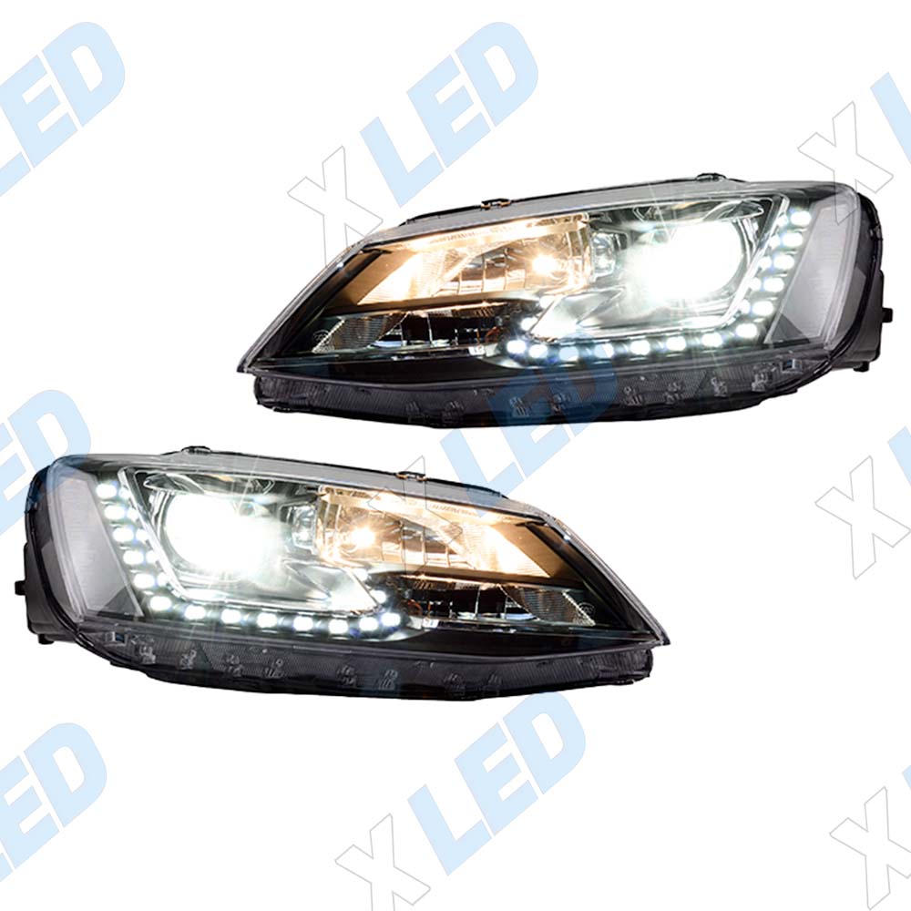Комплект фар (тюнинг) Volkswagen Jetta 6 (2014-2018) Bi-led