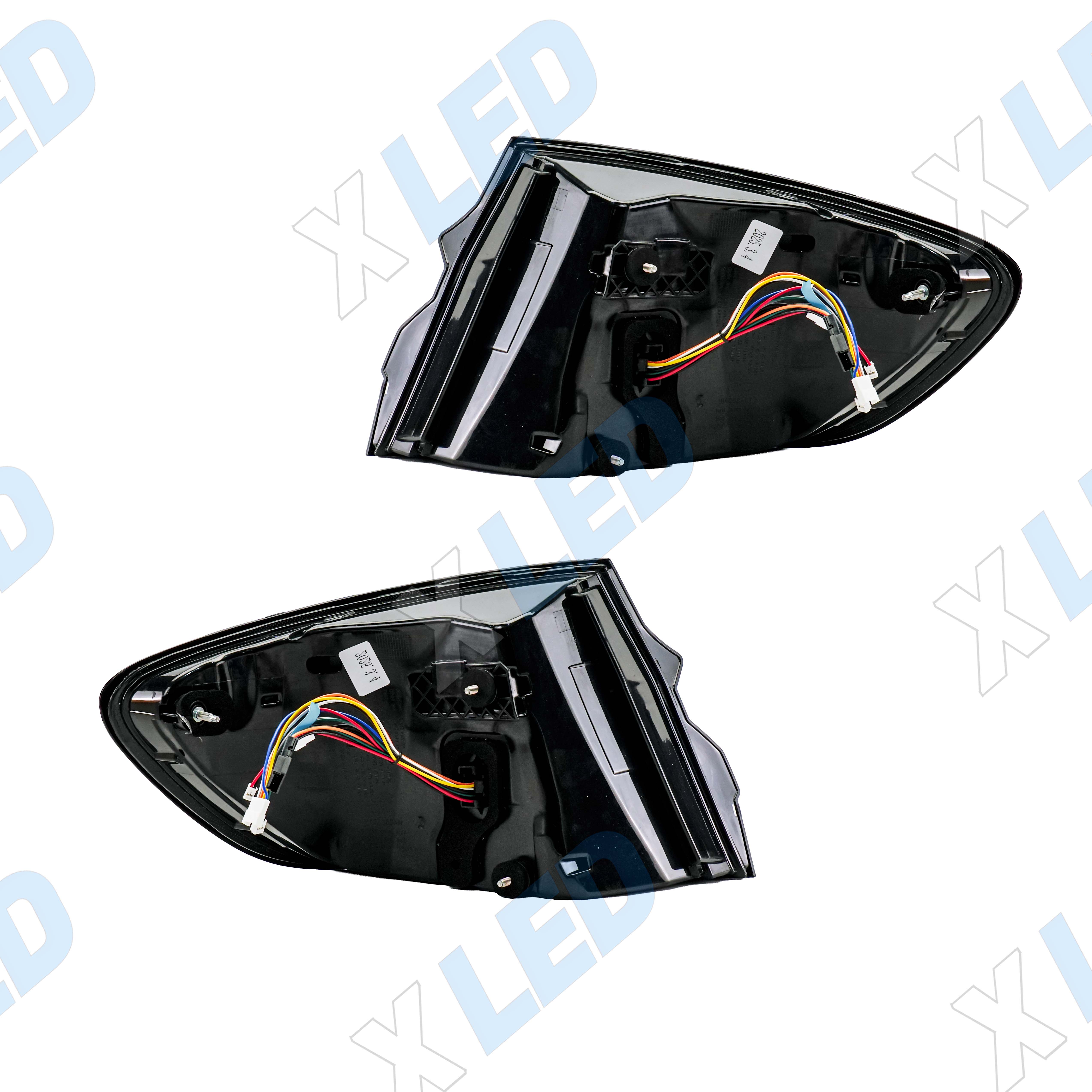 Комплект задних фонарей (тюнинг) BMW 5 F10/F11/F07 VII рест (2013-2017) + центральный фонарь