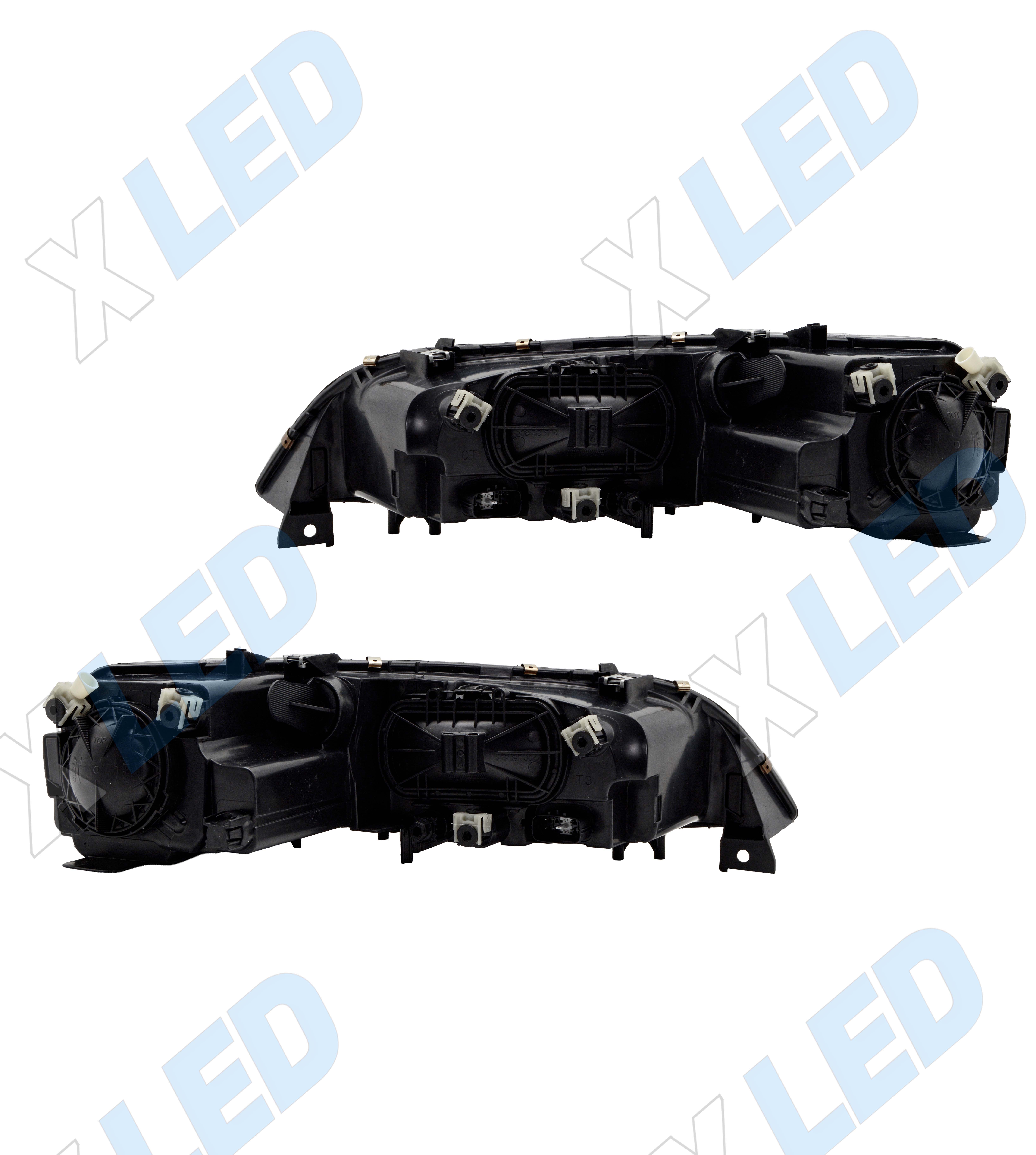 Комплект фар Mazda 6 GG (2002-2008) с bi-led линзами ХV5 X-LED, подключение галоген