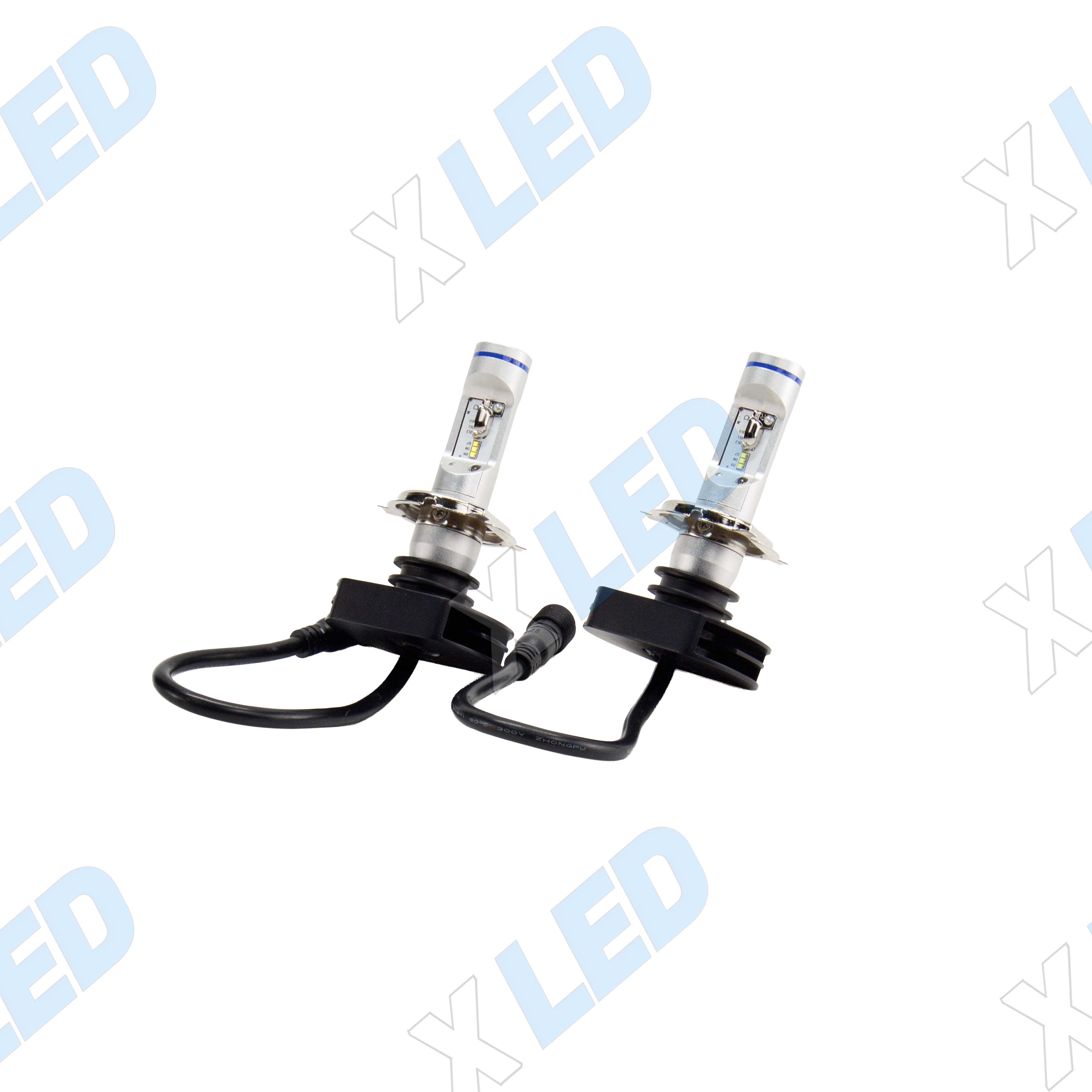 Комплект светодиодных ламп H4 Philips Bright White X-treme Ultinon LED 6200K (12953BWX2)