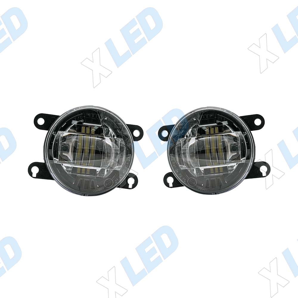 Фары противотуманные светодиодные MTF Light линза универсальные 12В, 5000К, 10Вт, FL10W