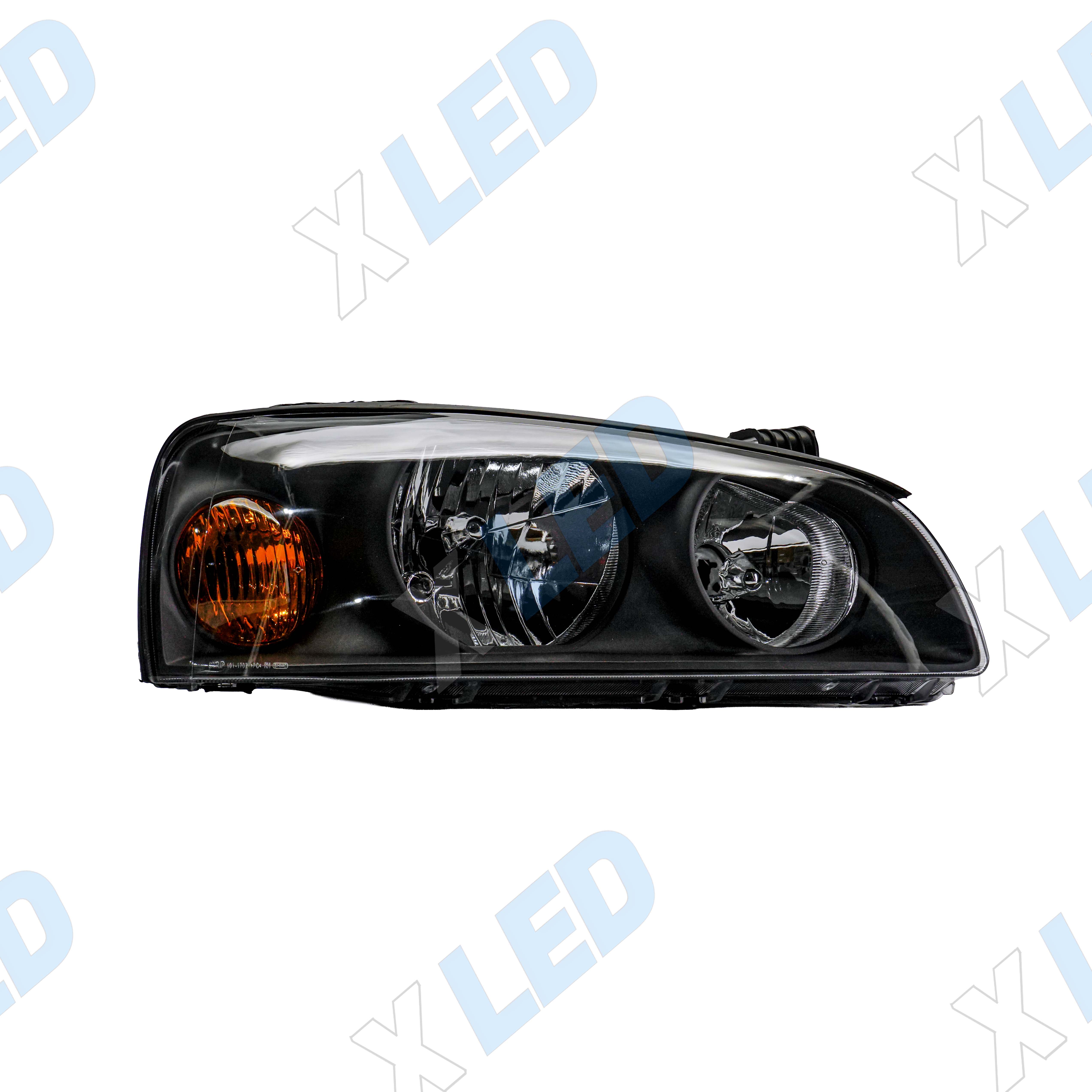 Фара Hyundai Elantra III рест (2003-2010) галоген, черная маска (правая)