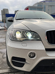 BMW X5 установка квадро-bi-led линз с широкой и яркой СТГ
