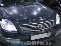 Nissan Teana - замена линз, полировка