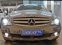 Замена линз на би-ксеноновые Hella 3 | Mercedes R 350
