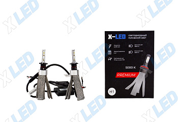 Комплект светодиодных ламп H1 G7 Premium X-LED 12-24v