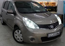 Замена на Би-ксеноновые линзы Koito Q5 H4/Nissan Note 2011 год