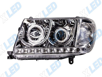 Фара Toyota Land Cruiser 100 рестайлинг 2 (2005-2007) LED (левая) 