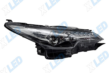 Фара Toyota Fortuner II (2015-2020) LED Black (правая) 