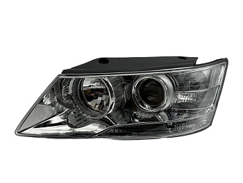 Фара Hyundai Sonata NF (2008-2010) линза галоген (левая)