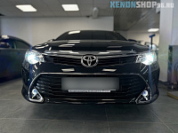 TOYOTA CAMRY - Установка Bi-LED линз