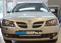 Установка Би-ксеноновых линз KOITO Q5 H4 3 | Nissan Almera 2006г.