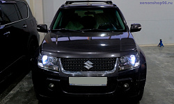 Suzuki Grand Vitara Установка Bi-Led линз