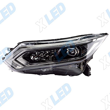 Фара Nissan Qashqai II рестайлинг (2017-2024) LED (левая)