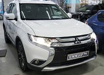 Замена на Би-ксеноновые линзы Hella 3/Mitsubishi Outlander 2018 год