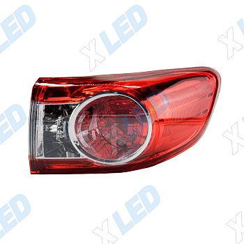 Фонарь задний Toyota Corolla X (E140, E150) рестайлинг (2008-2013) в крыло (правый) 