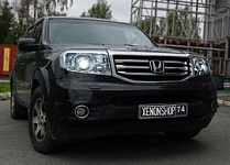 Honda Pilot - Установка Bi-LED линз