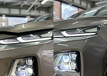 HYUNDAI SANTA FE - замена линз