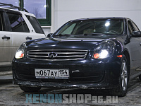 Infiniti G35 - замена линз