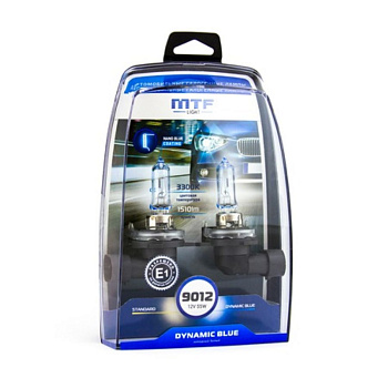 Галогенные лампы HIR2(9012) MTF Light DYNAMIC BLUE 12V