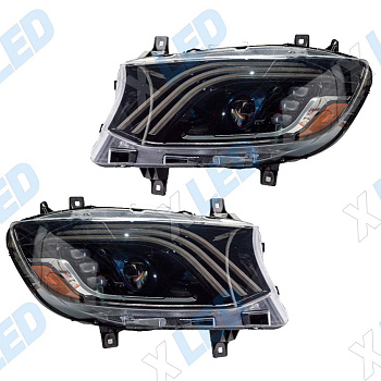 Комплект фар (тюнинг) Mercedes Sprinter W907 (2018-2022) Bi-Led