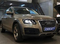 Audi Q5 | Замена линз на Би-ксеноновые Hella 3