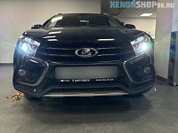LADA VESTA - установка линз!