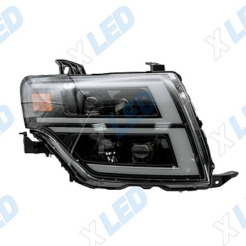 Фара Mitsubishi Pajero IV (2007-2010) LED, с электрокорректором (правая) 