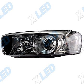 Фара Chevrolet Captiva I рестайлинг (2011-2013) Black, с линзой (левая)