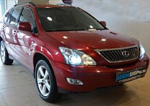 Замена отражателей линз на Lexus RX350