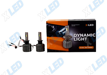 Комплект светодиодных ламп H3 Dynamic Light X-LED 12-24v