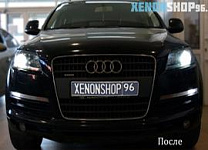 Установка Би-ксеноновой линзы Hella 3 | Audi Q7 2008