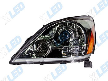 Фара Lexus GX470 (2002-2009) линза галоген, без электрокорректора (левая) 