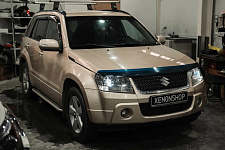 Suzuki Grand Vitara Установка би ксеноновых линз