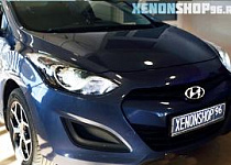 Hyundai i30 Замена на Би-ксеноновые линзы HELLA 3