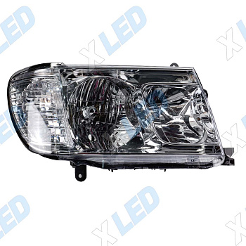 Фара Toyota Land Cruiser 100 рестайлинг 2 (2005-2007) без электрокорректора (правая)