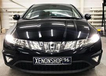 Установка линз Honda Civic 5d