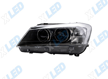 Фара BMW X3 F25 (2010-2014) линза ксенон, с электрокорректором (левая)