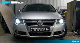 Замена линз на Би-ксеноновые Hella 3 | Volkswagen Passat