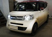 Установка Би-ксенононвых линз Hella 3 | Honda N-BOX SLASH
