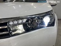 Toyota Corolla 180 - Замена штатного галогена на bi-led