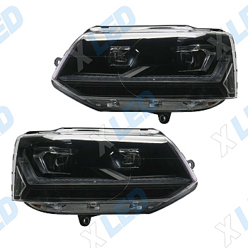 Комплект фар (тюнинг) Volkswagen Multivan T5 (2009-2015) Full Led
