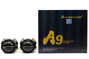 Комплект Би-лед (Bi-Led) линз Aozoom A9 3.0 5500K