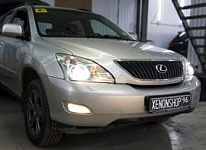 Замена линз на би-ксеноновые Hella 3/Lexus RX 2004 год
