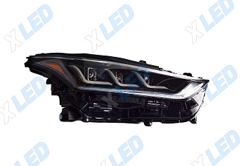 Фара Toyota Highlander IV (2019-2026) LED 3 линзы тюнинг (правая) 